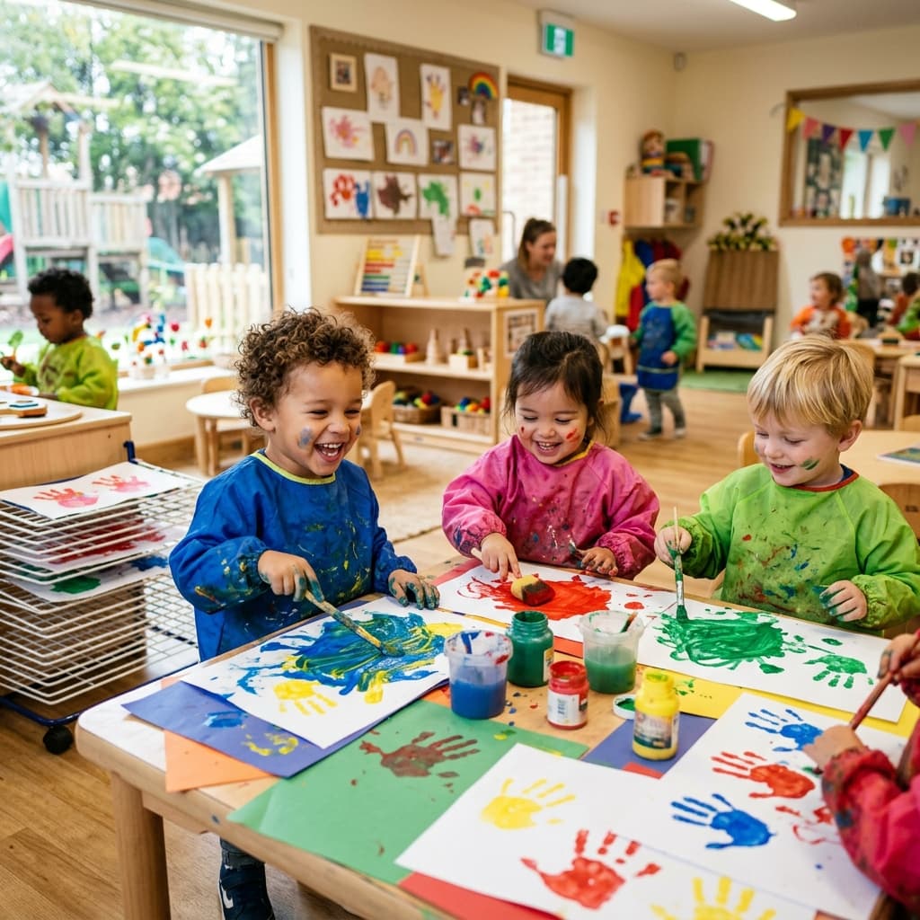 Little Star Nursery School classroom in Nerkundram Chennai